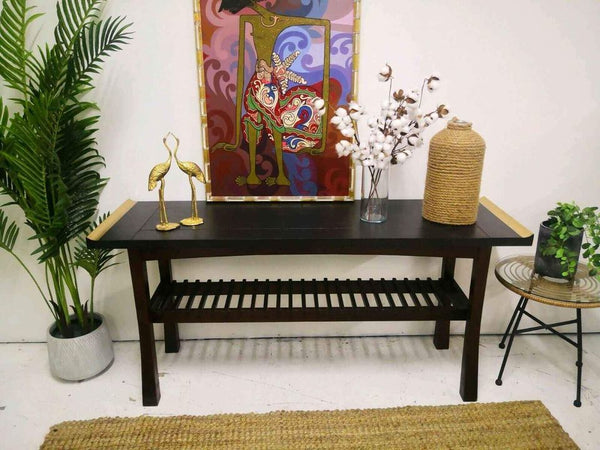 SOLD Beautiful Newly Refurbished Original Japanese console table