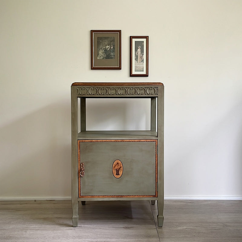 Super Stunning Newly Refurbished Original Edwardian English Oak side table