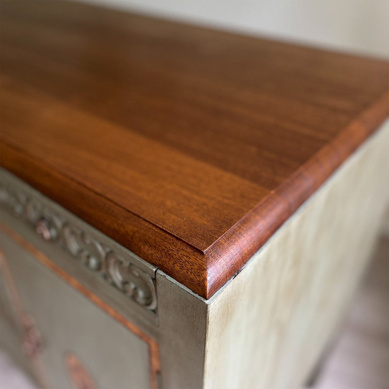 Super Stunning Newly Refurbished Original Edwardian English Oak Sideboard