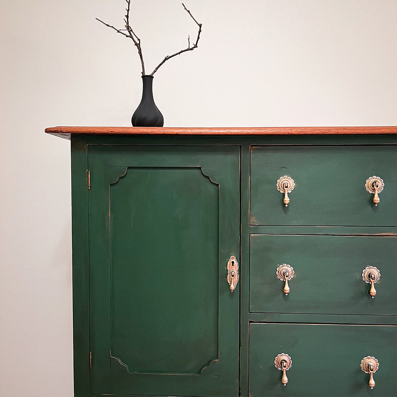 Super Stunning Newly Refurbished Original Victorian Queen Anne Oak Sideboard