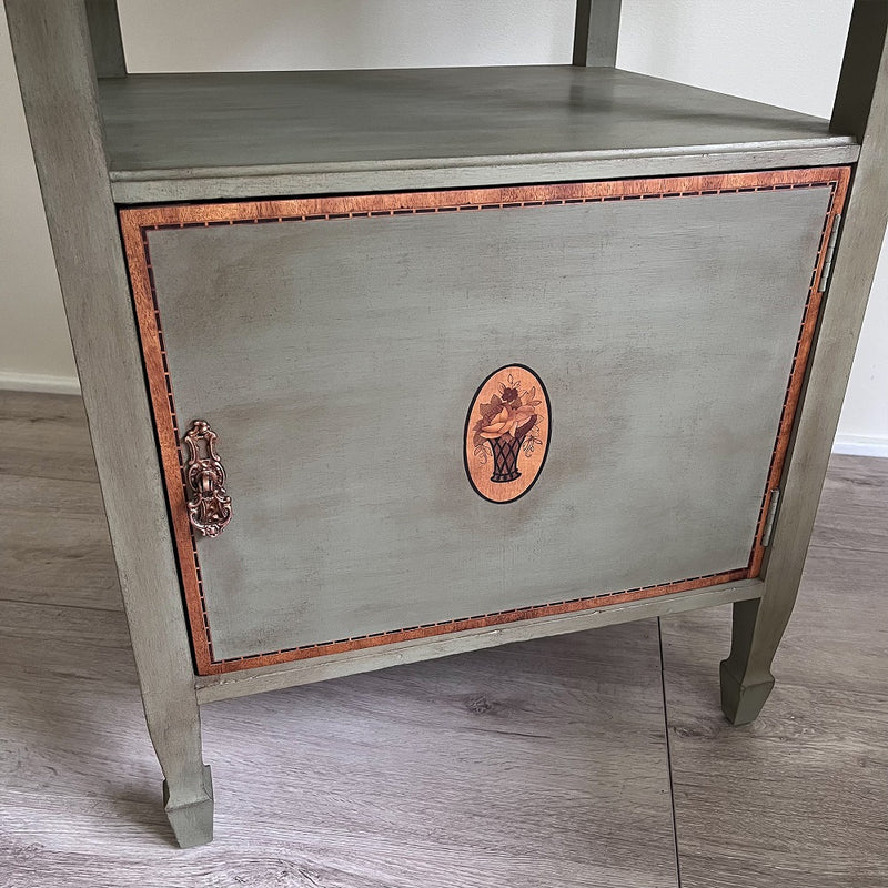 Super Stunning Newly Refurbished Original Edwardian English Oak side table