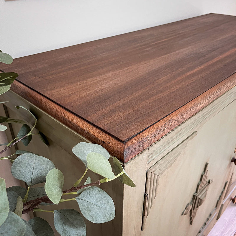 Newly refurbished, stunning and beautiful Edwardian Original English Oak sideboard