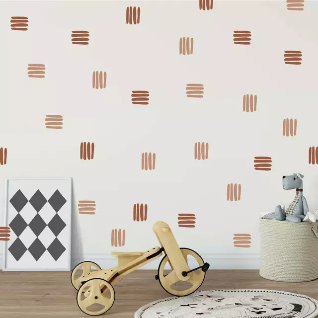 Trendy Boho Style Bear Paw Self Adhesive Wall Decals/Sticker