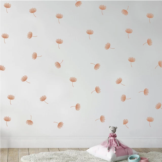 Best selling Beautiful  Boho Style Mimosa Self Adhesive Wall Decals/Sticker