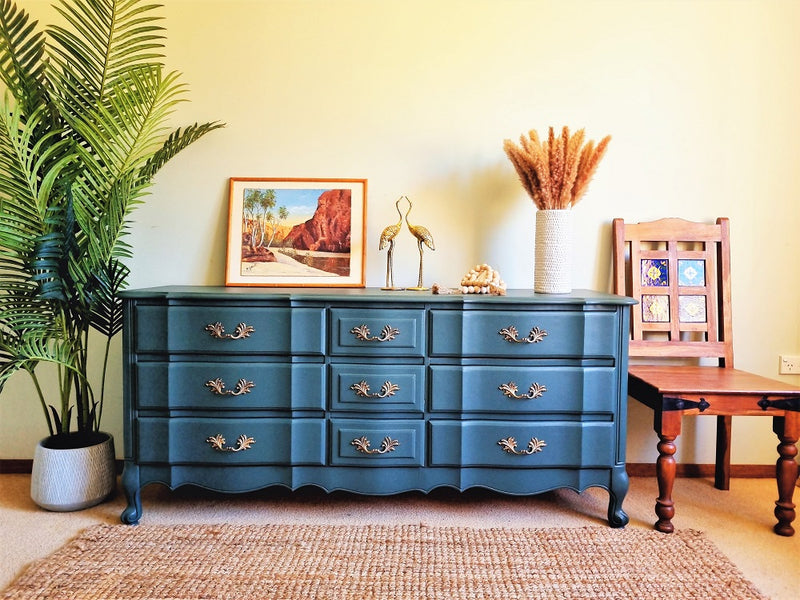 Aphrodite -Beautiful,Solid and Newly Refurbished Oak chest of drawers