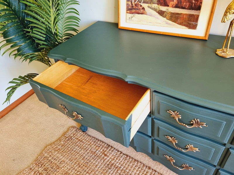 Aphrodite -Beautiful,Solid and Newly Refurbished Oak chest of drawers