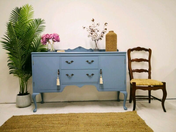 Newly refurbished,Stunning and Original Vintage Victorian Queen Anne sideboard