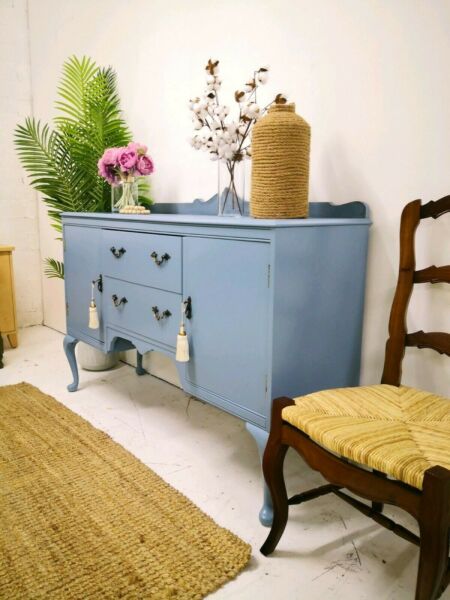 Newly refurbished,Stunning and Original Vintage Victorian Queen Anne sideboard