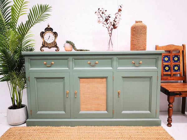 Beautiful and Newly refurbished solid wood sideboard /buffet