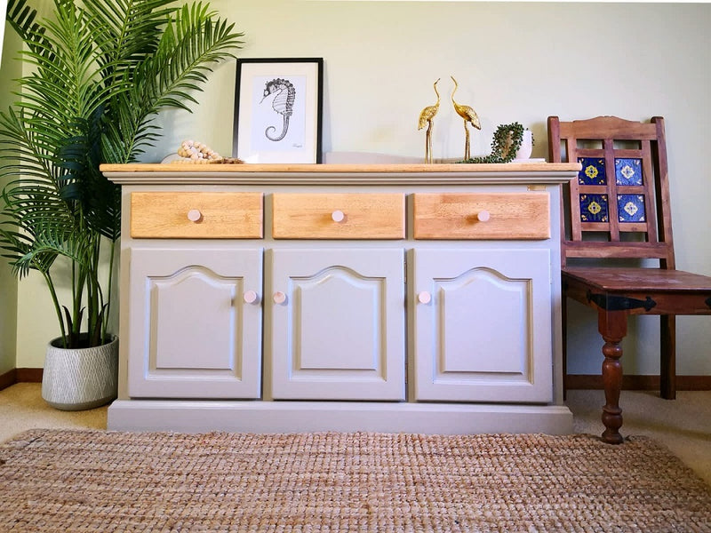 “Boho”-Beautiful,gorgeous and newly refurbished bohemian style buffet/ sideboard