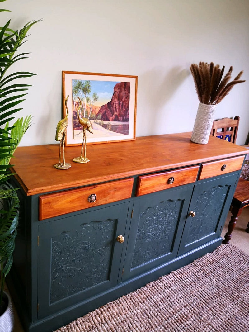 “Sydney2.0 ”-Beautiful,Solid&nbsp; and newly refurbished Teak Wood buffet/ sideboard