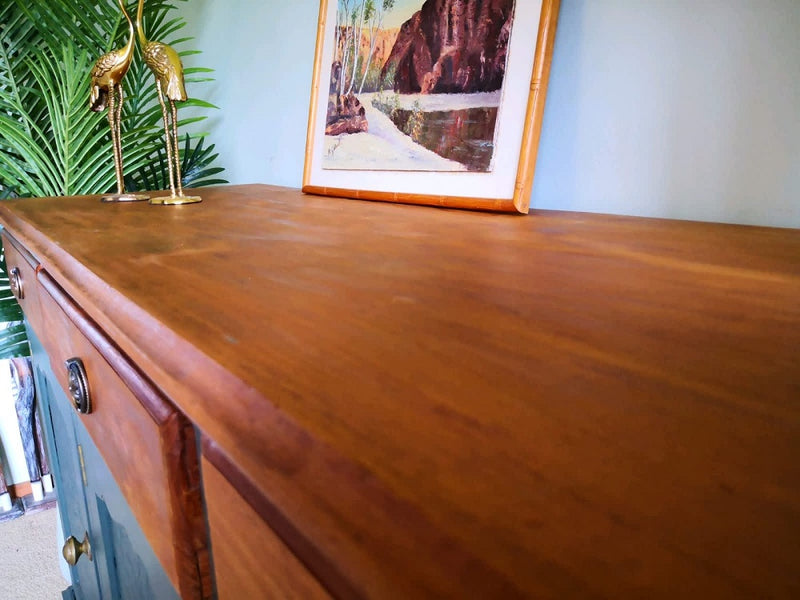 “Sydney2.0 ”-Beautiful,Solid&nbsp; and newly refurbished Teak Wood buffet/ sideboard